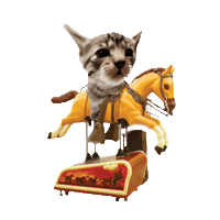 Horse Patrick Sticker