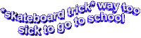 blue Sticker by AnimatedText