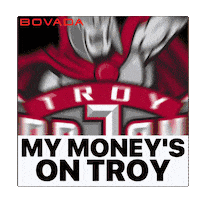 Troy University Trojans Sticker by Bovada