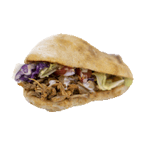 Veganitas vegan pita jackfruit veganitas Sticker