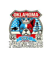 Oklahoma City Route66 Sticker by OKC Frenchies