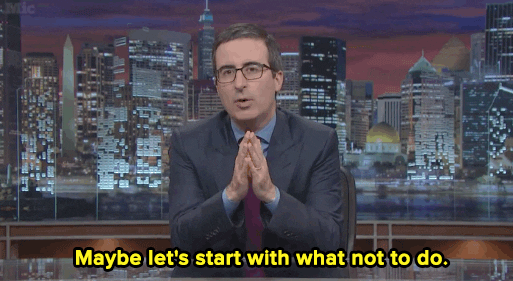 john oliver mic GIF