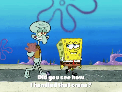 season 4 skill crane GIF by SpongeBob SquarePants