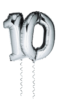 10 Years Birthday Sticker by DR.ME