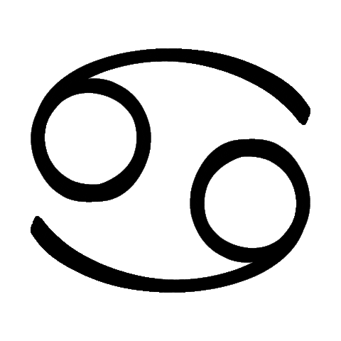 Cancer Zodiac Sticker by By Sauts // Alex Sautter