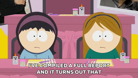 reporting wendy testaburger GIF by South Park 