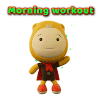Workout Smile Sticker by Gumazing
