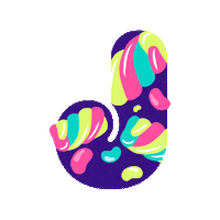 J Sticker by Puket