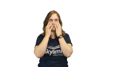 English Reaction Sticker by Skylimit idiomas