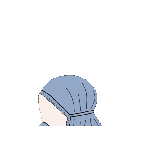 Girl Pray Sticker