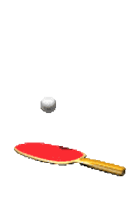 page tennis STICKER