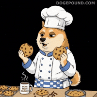 Happy Chocolate Chip GIF by Doge Pound