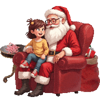 Santa Claus Sticker