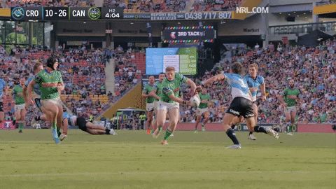 Try Nrl GIF by Canberra Raiders