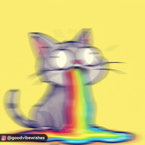 Cat Vomiting GIF