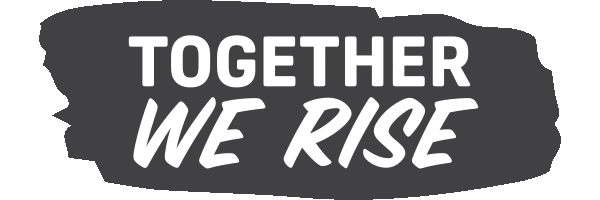 Community Together We Rise Sticker by The Phoenix Org