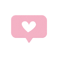 Decontentmaker love heart pink instagram Sticker