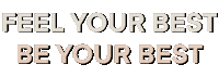 Be Your Best Sticker by Arrae.co