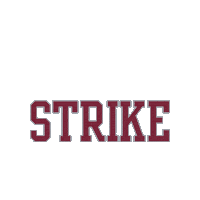 Strike Out Santa Clara University Sticker by Santa Clara Broncos