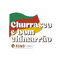 rumopilchas rs churrasco gaucho chimarrao Sticker