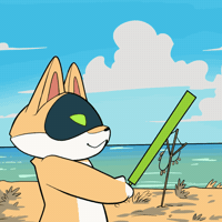 Beach Training GIF by Artificial Inu