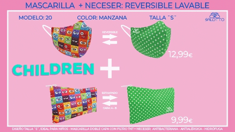 SALOTTO giphygifmaker mask covid19 children GIF