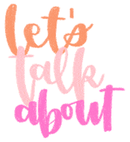 Lets Talk Sticker by crewandco