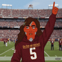 Football Game Cheering GIF by World Of Women