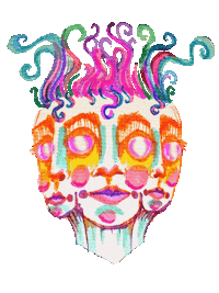 Art Wtf Sticker by daisy maize