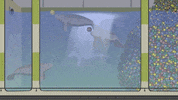 aquarium swimming GIF by South Park 