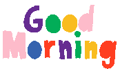 Good Morning Hello Sticker