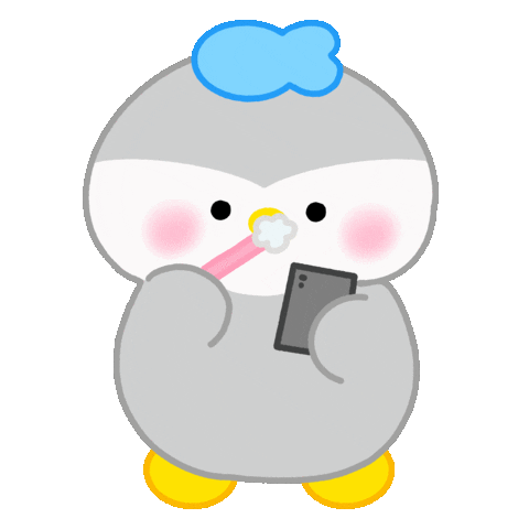 Sleep Penguin Sticker