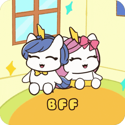 Partner In Crime Bff GIF by Brave Unicorn