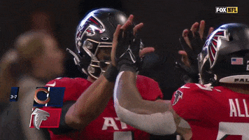 High Five Marcus Mariota GIF by Atlanta Falcons