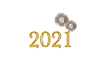 New Year Fireworks Sticker