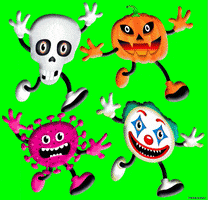 Skull Skeleton GIF by PEEKASSO
