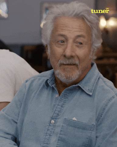 Cracking Dustin Hoffman GIF by Black Bear Pics