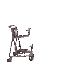 Shopping Cart Sticker by Joe DeFranco