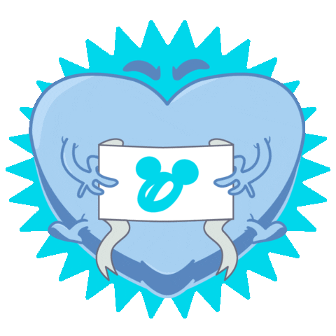 Valentines Day Love Sticker by Disney Channel