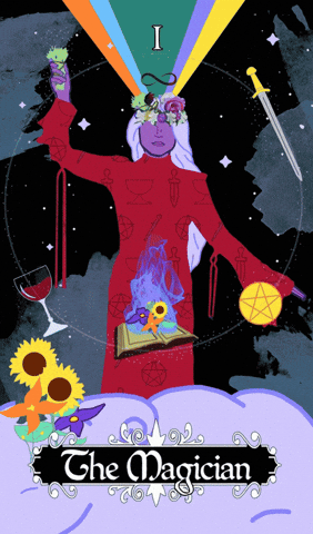 RipeAvocadoWitch giphyupload magic magician spells GIF