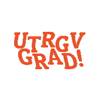 Graduation Grad Sticker by The University of Texas Rio Grande Valley