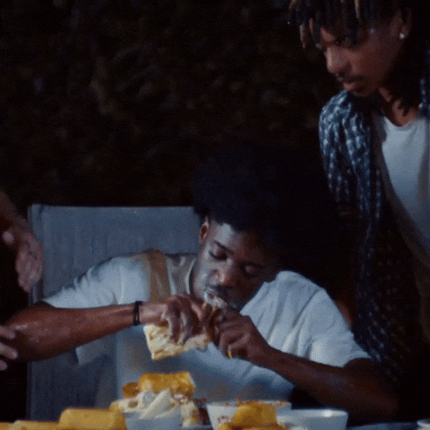 Fast Food Eating GIF by broke