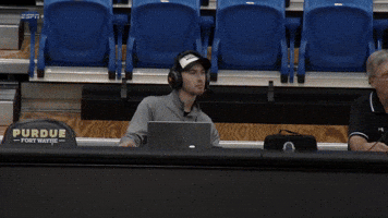 Frustrated Why Me GIF by Purdue Fort Wayne Athletics