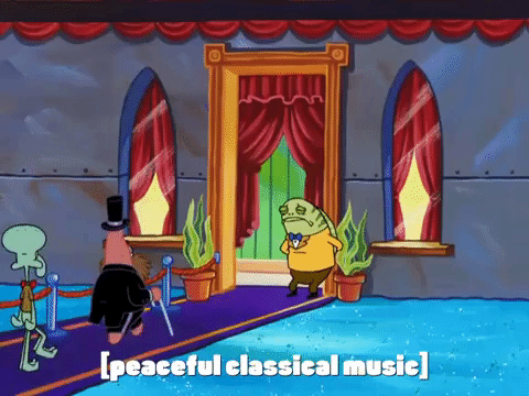 season 8 squidward's school for grown ups GIF by SpongeBob SquarePants