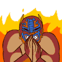 Lucha Libre Wwe Sticker by Guerrero Maya