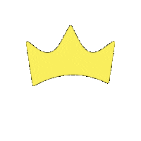 ApostaReal yellow crown real aposta Sticker