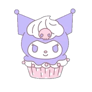 starfruitgif sanrio kuromi Sticker