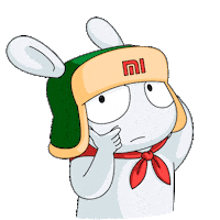 Mi Bunny Do Not Know Sticker by Xiaomi Russia