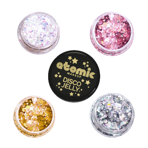 Glitter Confetti Sticker by Atomic Makeup