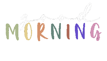 Good Morning Sticker